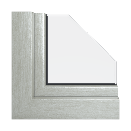 Feneste Windows Colors Aluplast Colors Brushed Aluminum