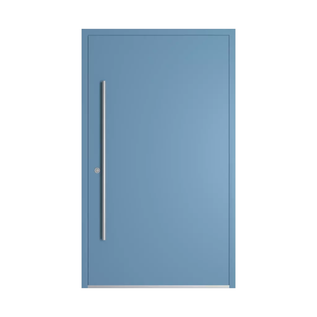 RAL 5024 Pastel blue entry-doors models cdm model-18  