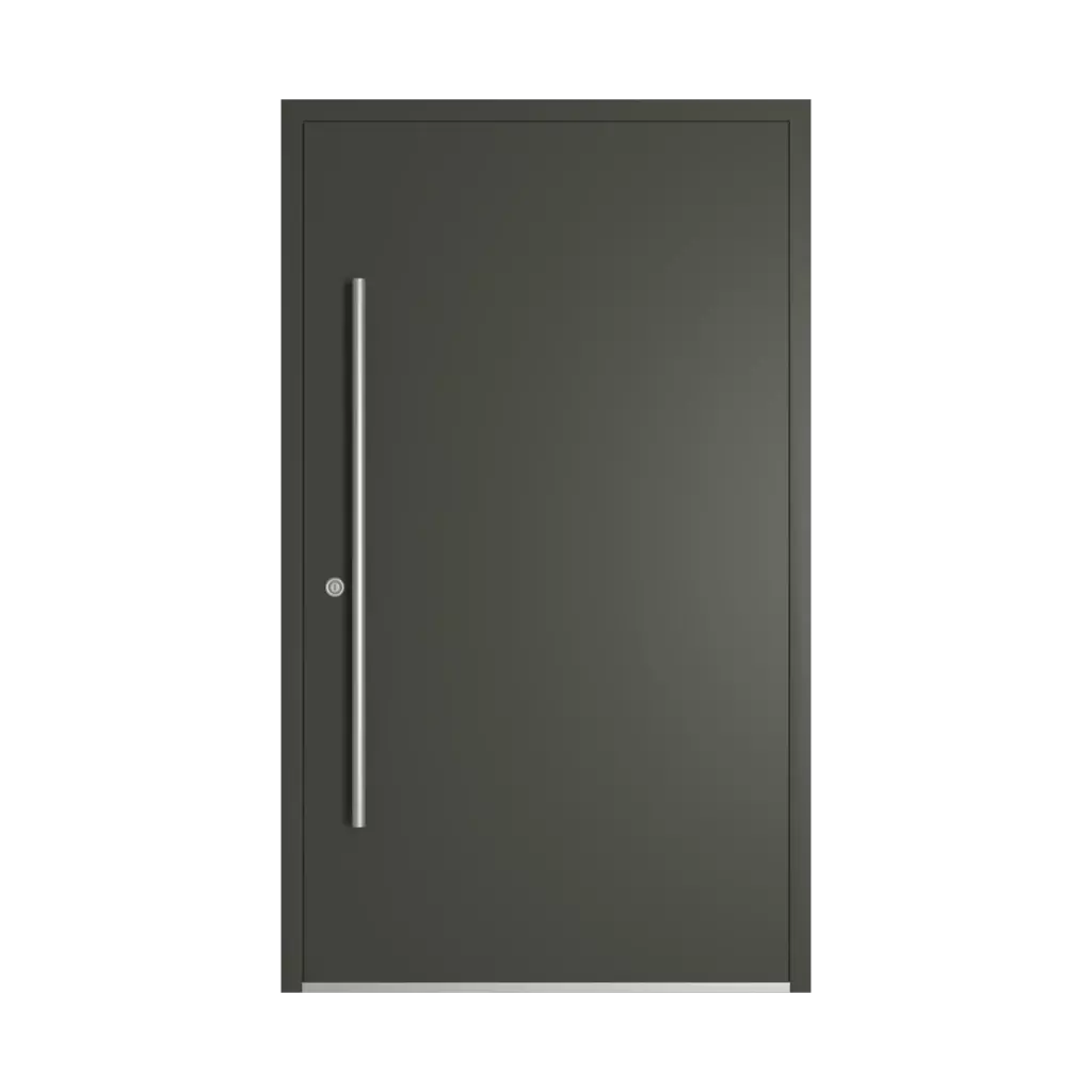 RAL 6006 Grey olive entry-doors models cdm model-18  
