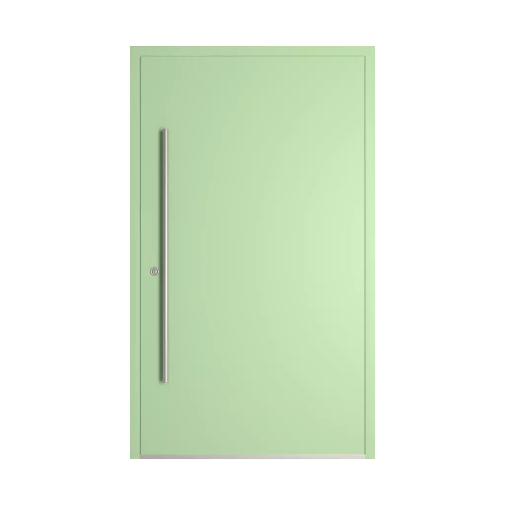 RAL 6019 Pastel green entry-doors models cdm model-18  