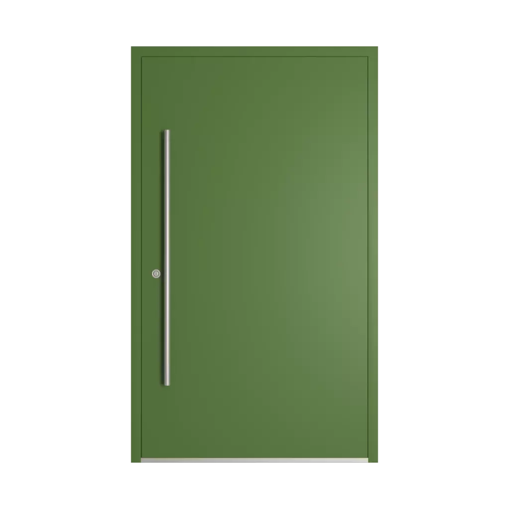 RAL 6025 Fern green entry-doors models cdm model-18  
