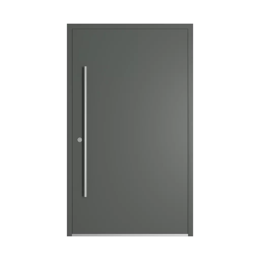 RAL 7010 Tarpaulin grey entry-doors models cdm model-18  