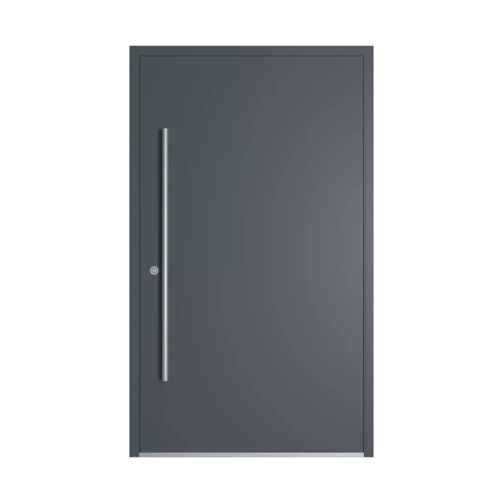RAL 7015 Slate grey entry-doors models cdm model-18  