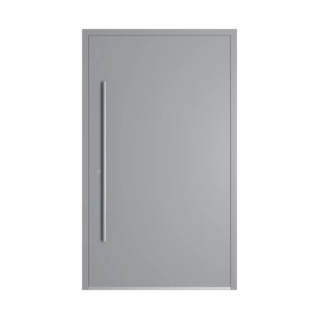 RAL 7040 Window grey entry-doors models cdm model-18  