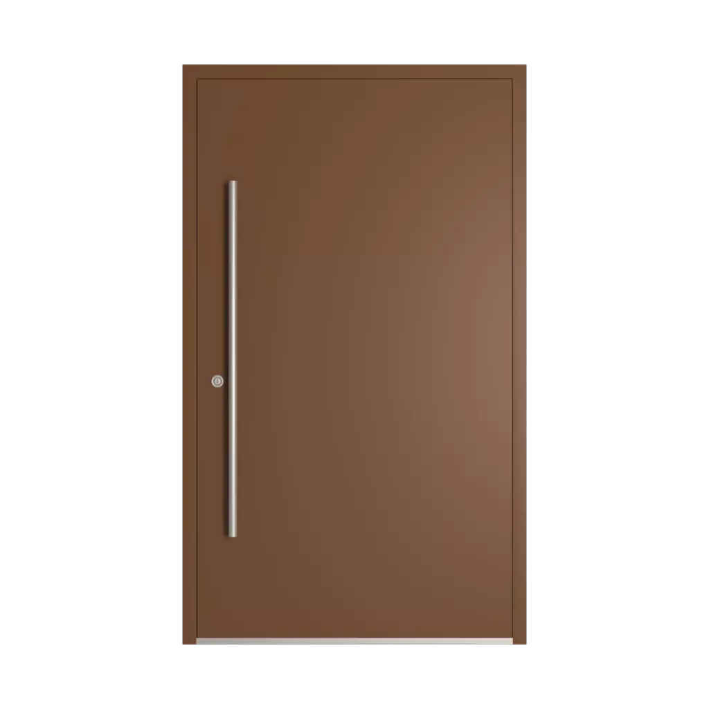 RAL 8007 Fawn brown entry-doors models cdm model-18  