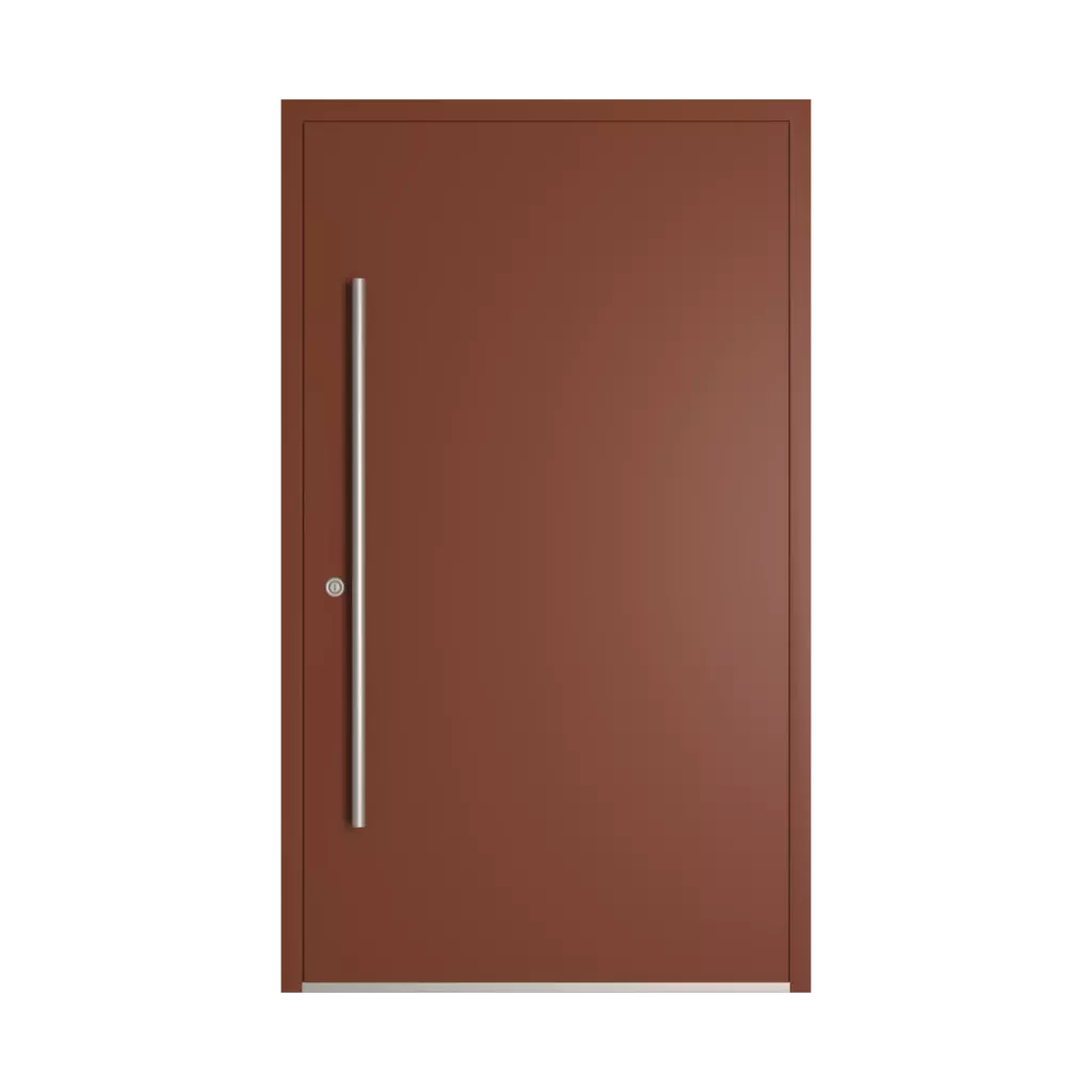 RAL 8029 Pearl copper entry-doors models cdm model-18  