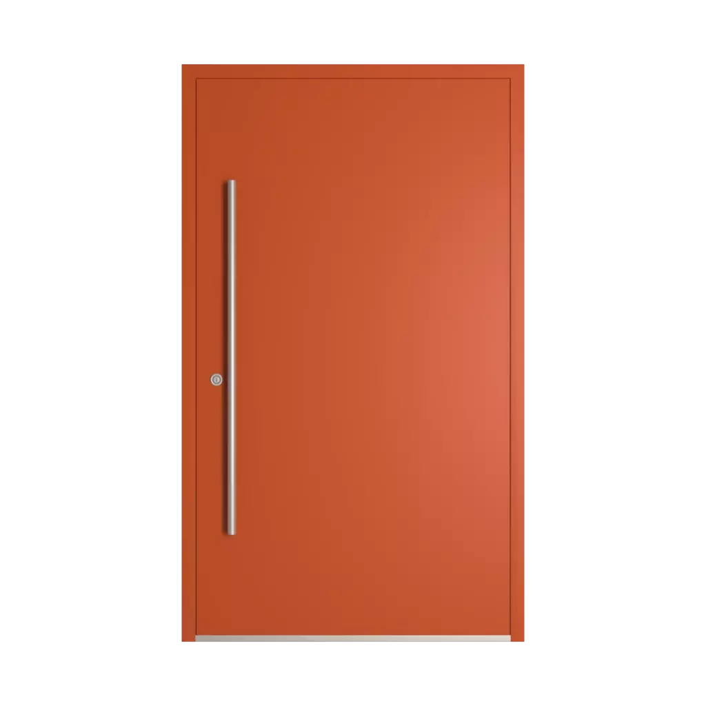 RAL 2001 Red orange entry-doors models cdm model-18  