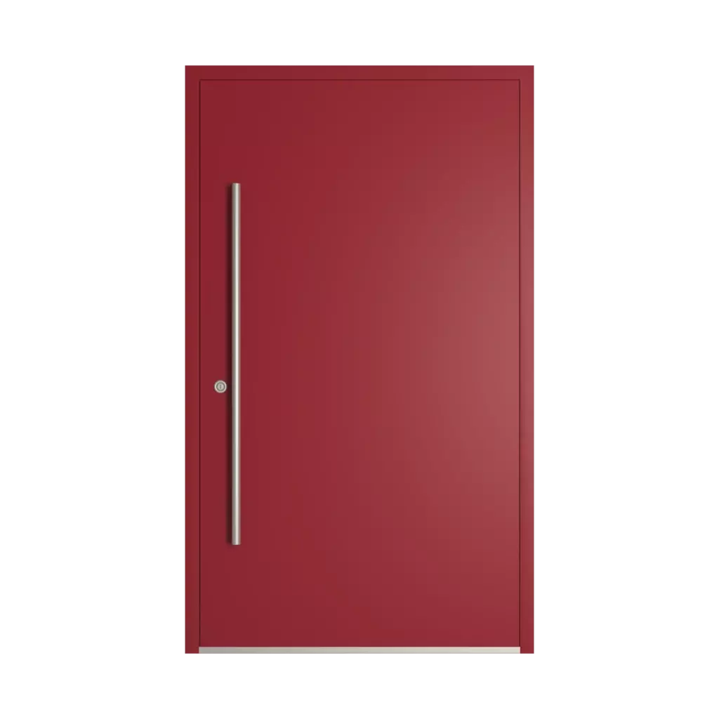 RAL 3003 Ruby red entry-doors models cdm model-18  