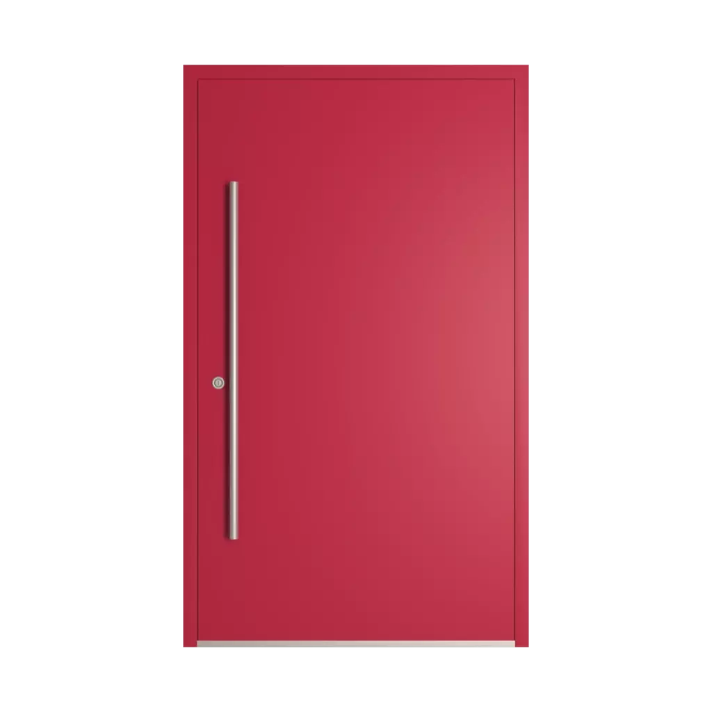 RAL 3027 Raspberry red entry-doors models cdm model-18  