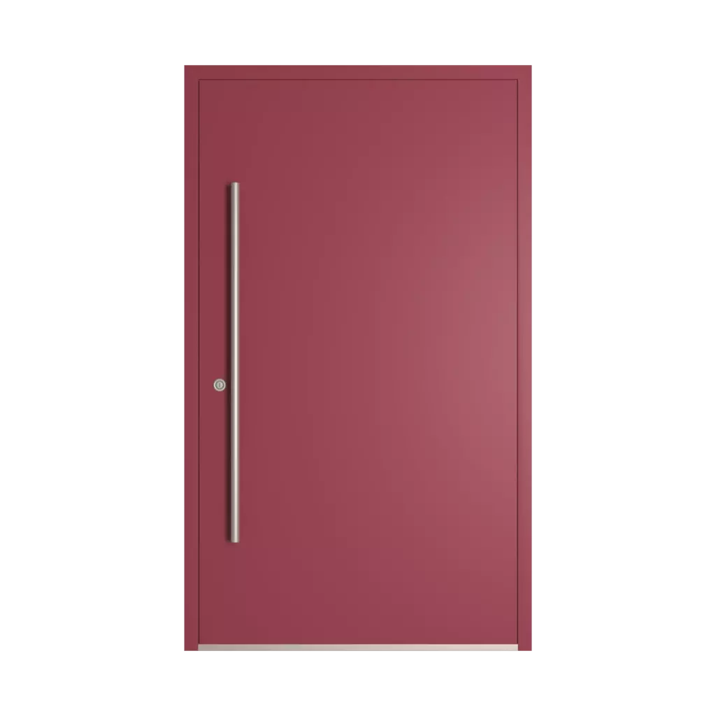 RAL 4002 Red violet entry-doors models cdm model-18  