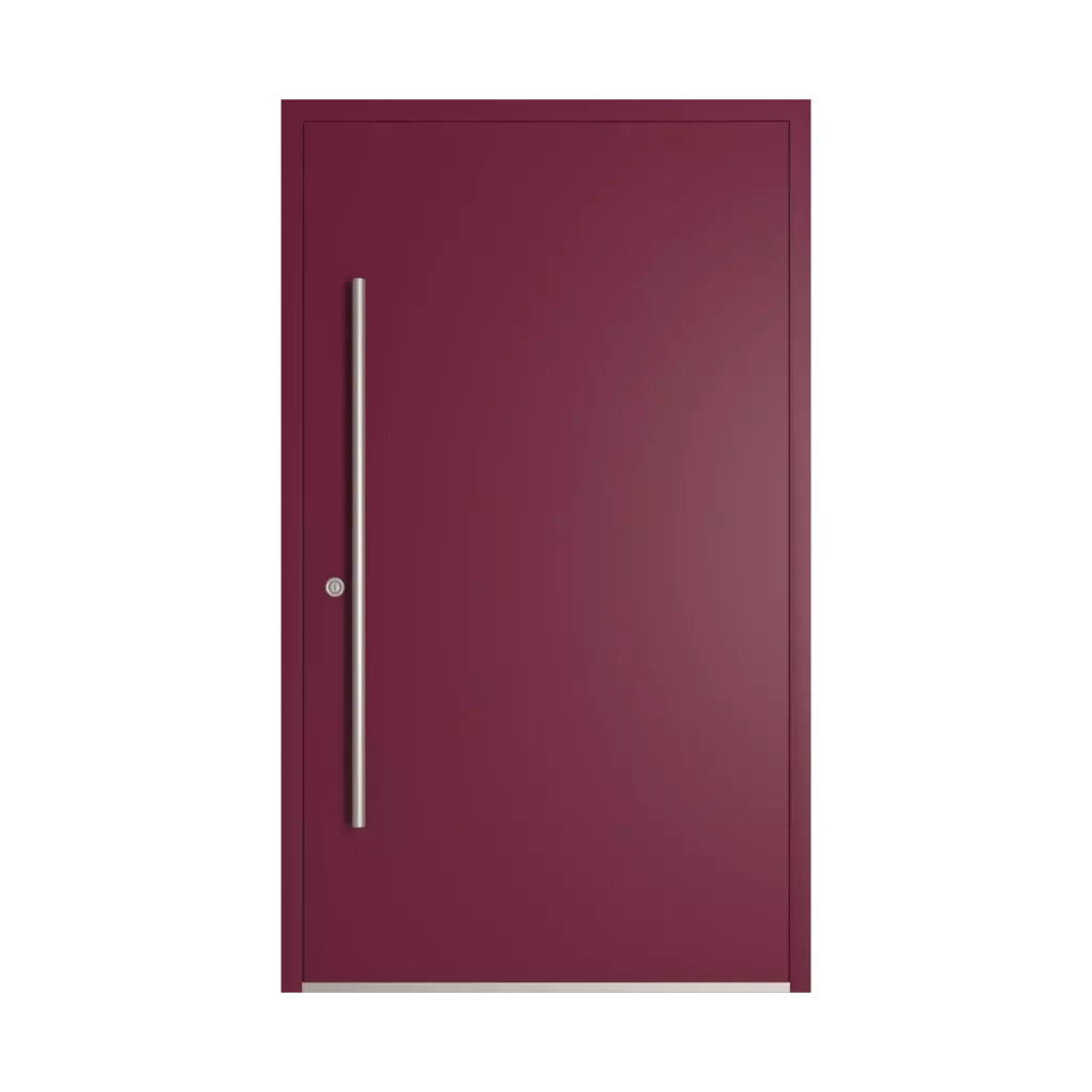 RAL 4004 Claret violet entry-doors models cdm model-18  