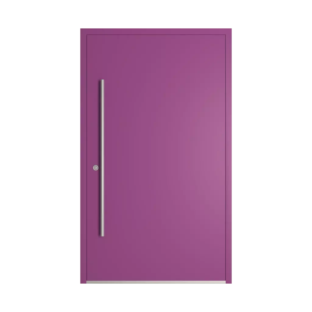 RAL 4008 Signal violet entry-doors models cdm model-18  