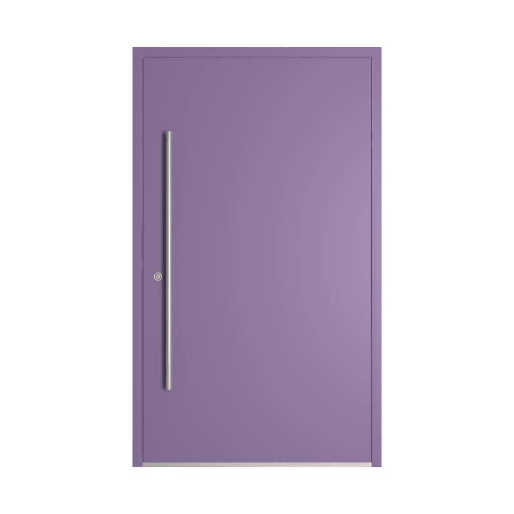 RAL 4011 Pearl violet entry-doors models cdm model-18  