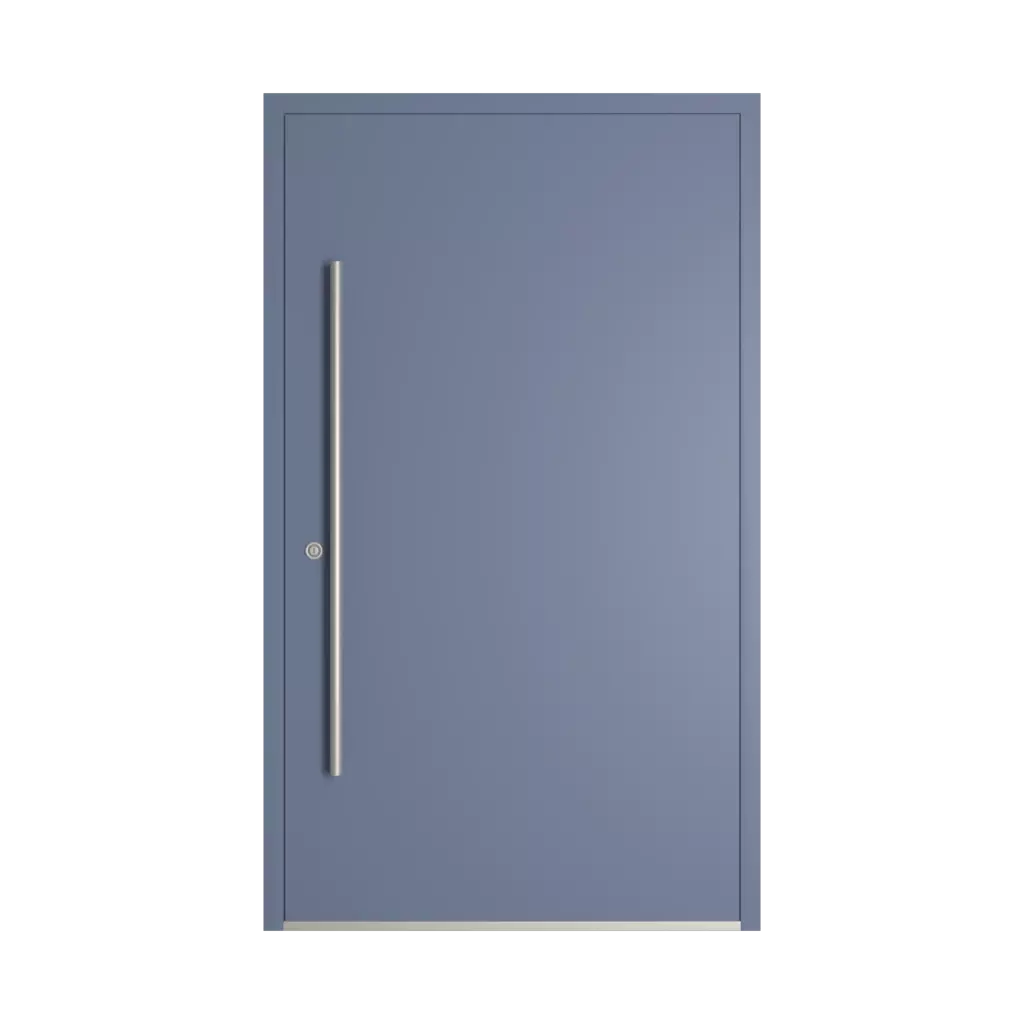 RAL 5014 Pigeon blue entry-doors models cdm model-18  