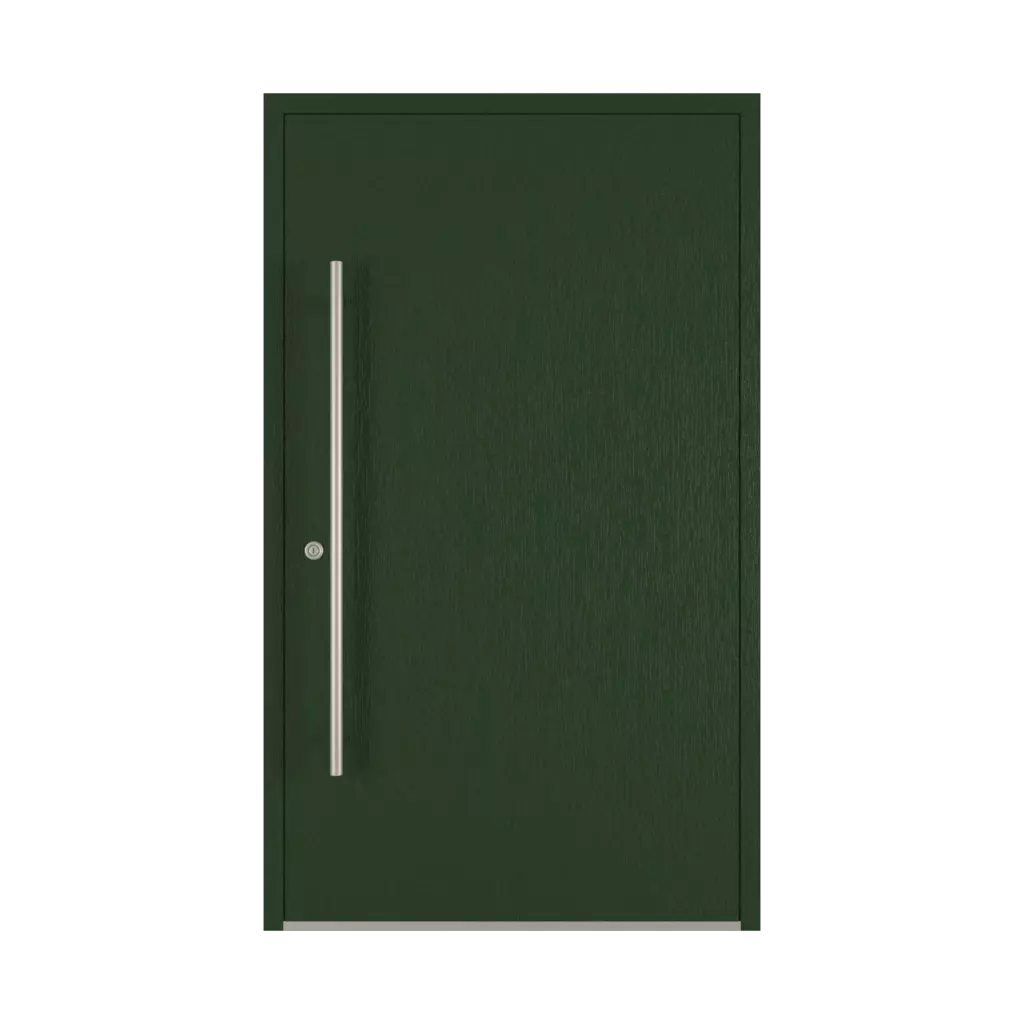 Dark green entry-doors models cdm model-18  