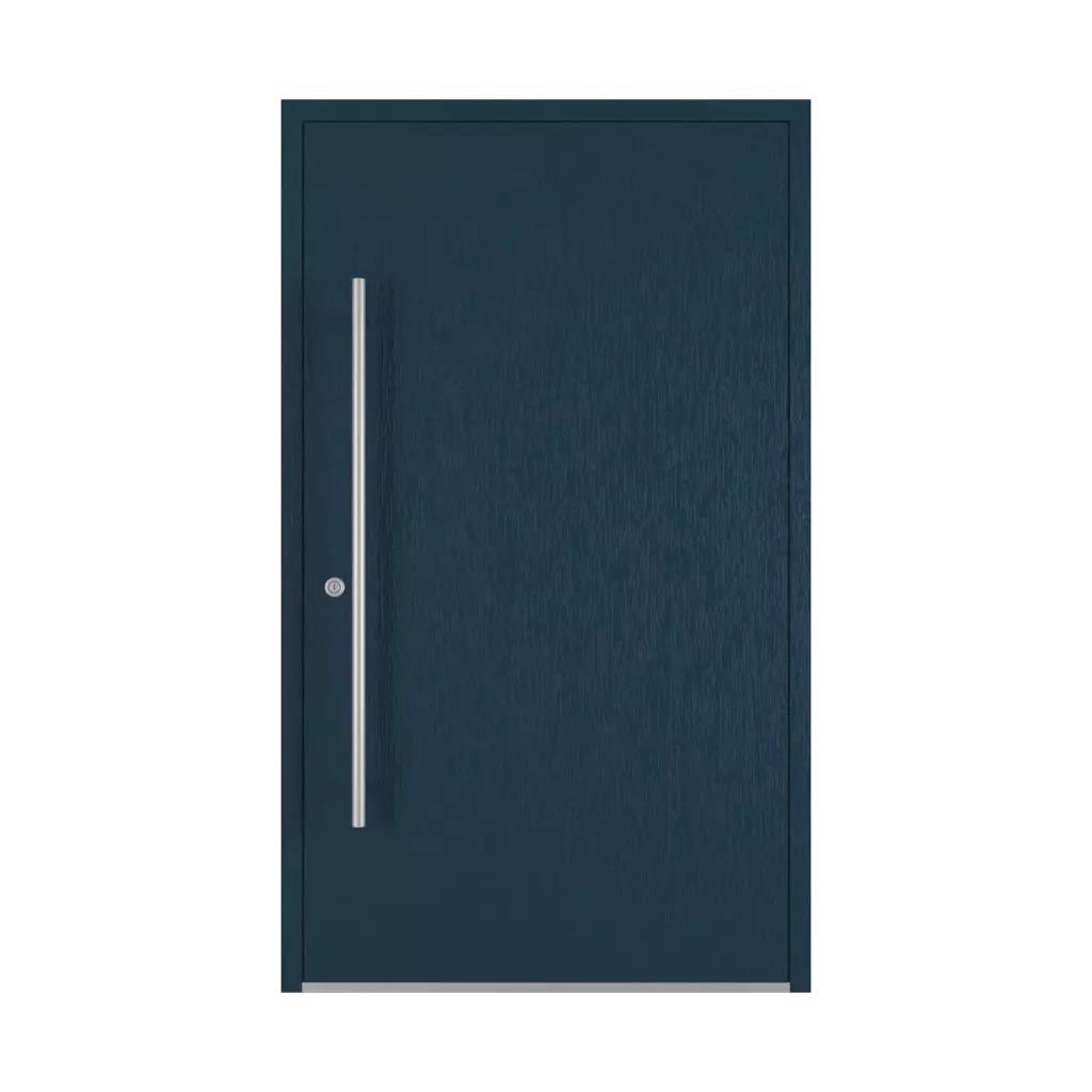 Steel blue entry-doors models cdm model-18  