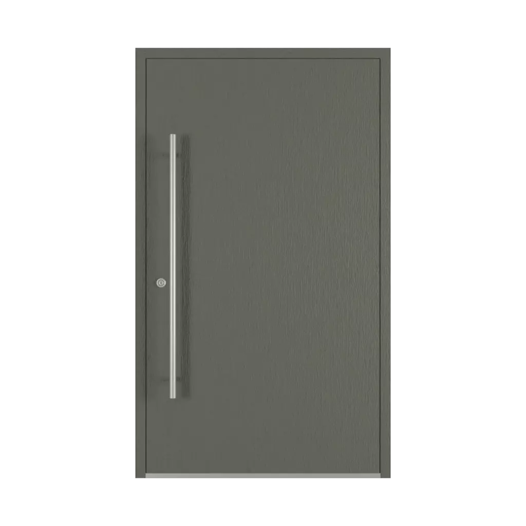 Textured quartz gray entry-doors models cdm model-18  