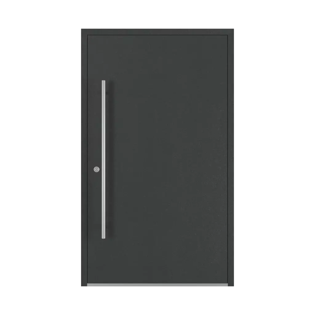 Aludec gray anthracite entry-doors models cdm model-18  