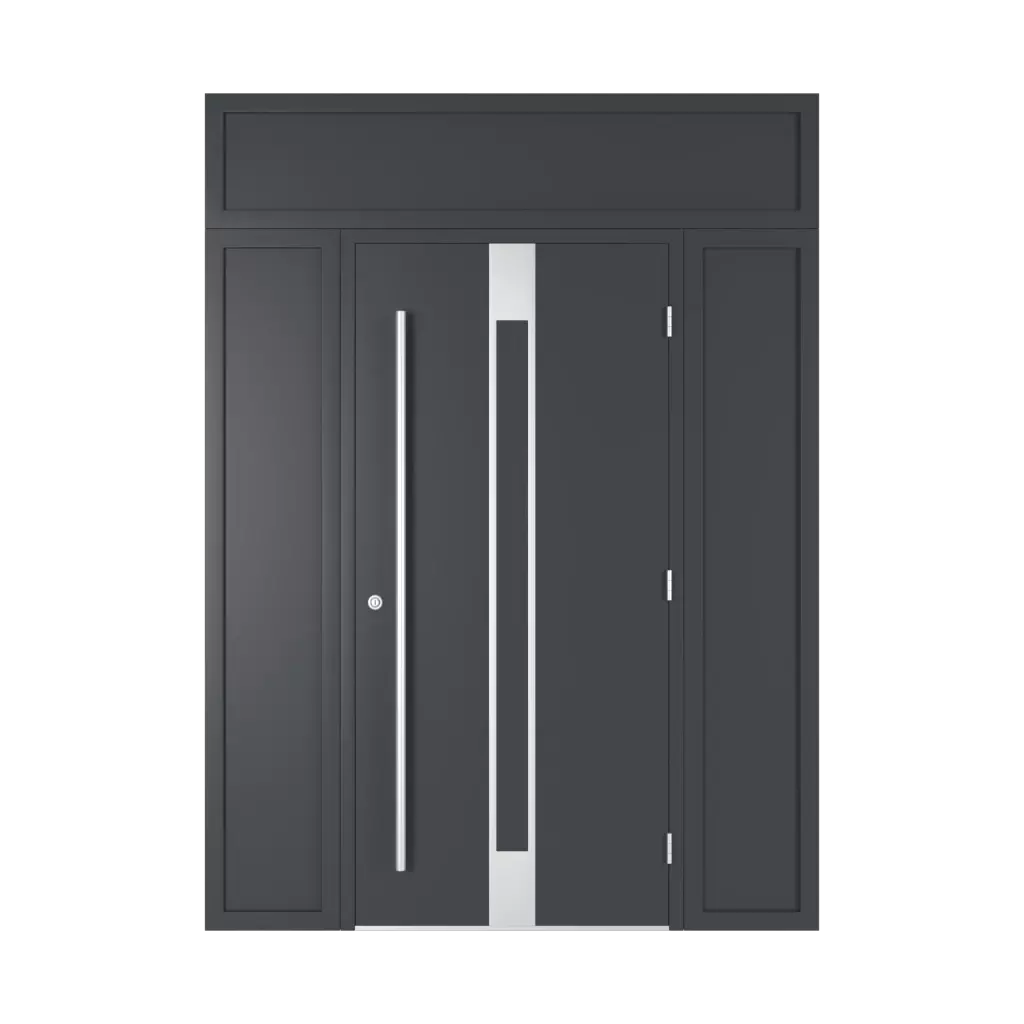 Door with full transom entry-doors models cdm model-18  