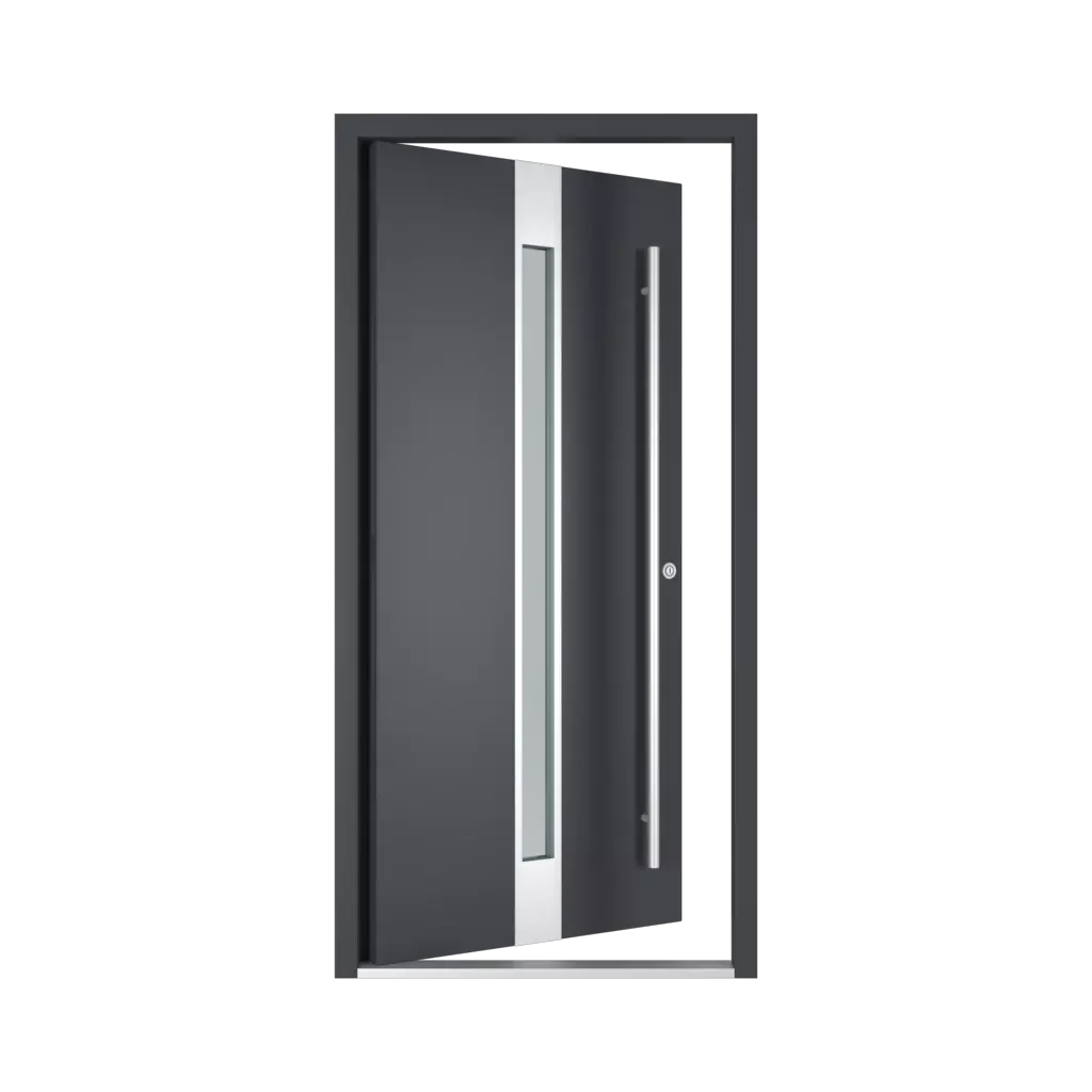 The right one opens inwards entry-doors models cdm model-18  