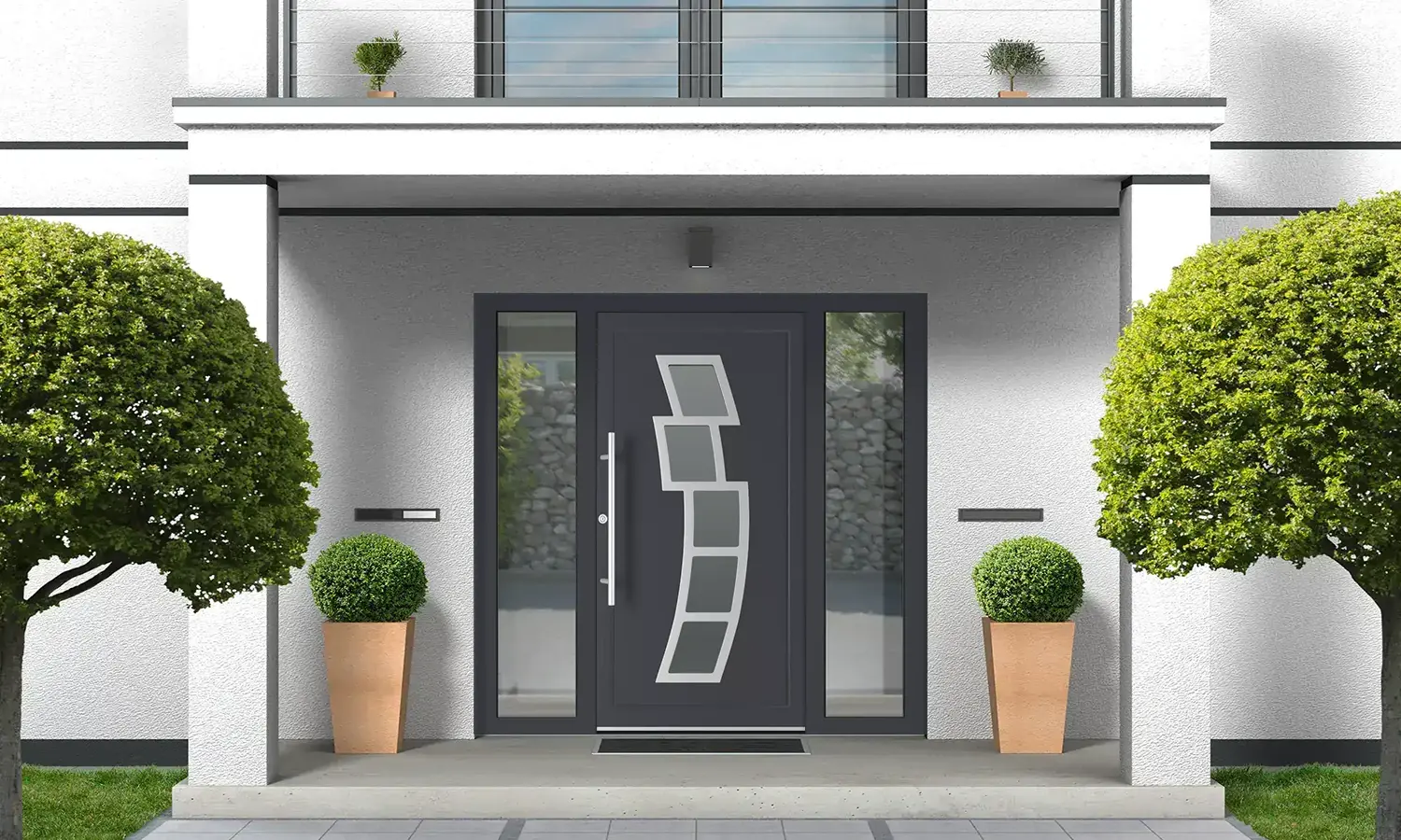 6021 PVC entry-doors models dindecor 6021-pvc  