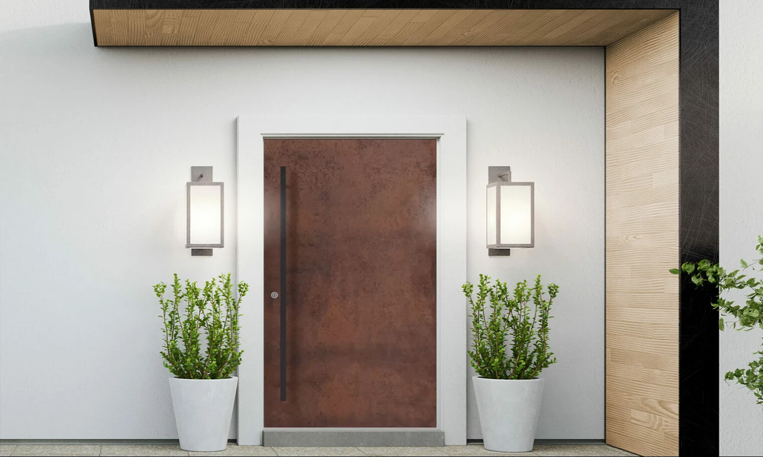 SK02 Corten 🏆 entry-doors models dindecor sk02-corten  