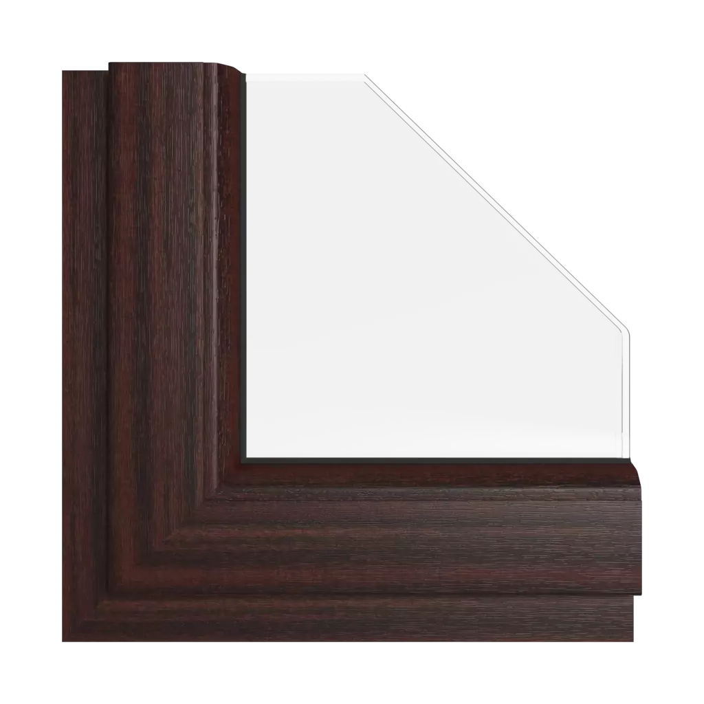 Sapelli windows window-color kommerling-colors mahogany interior