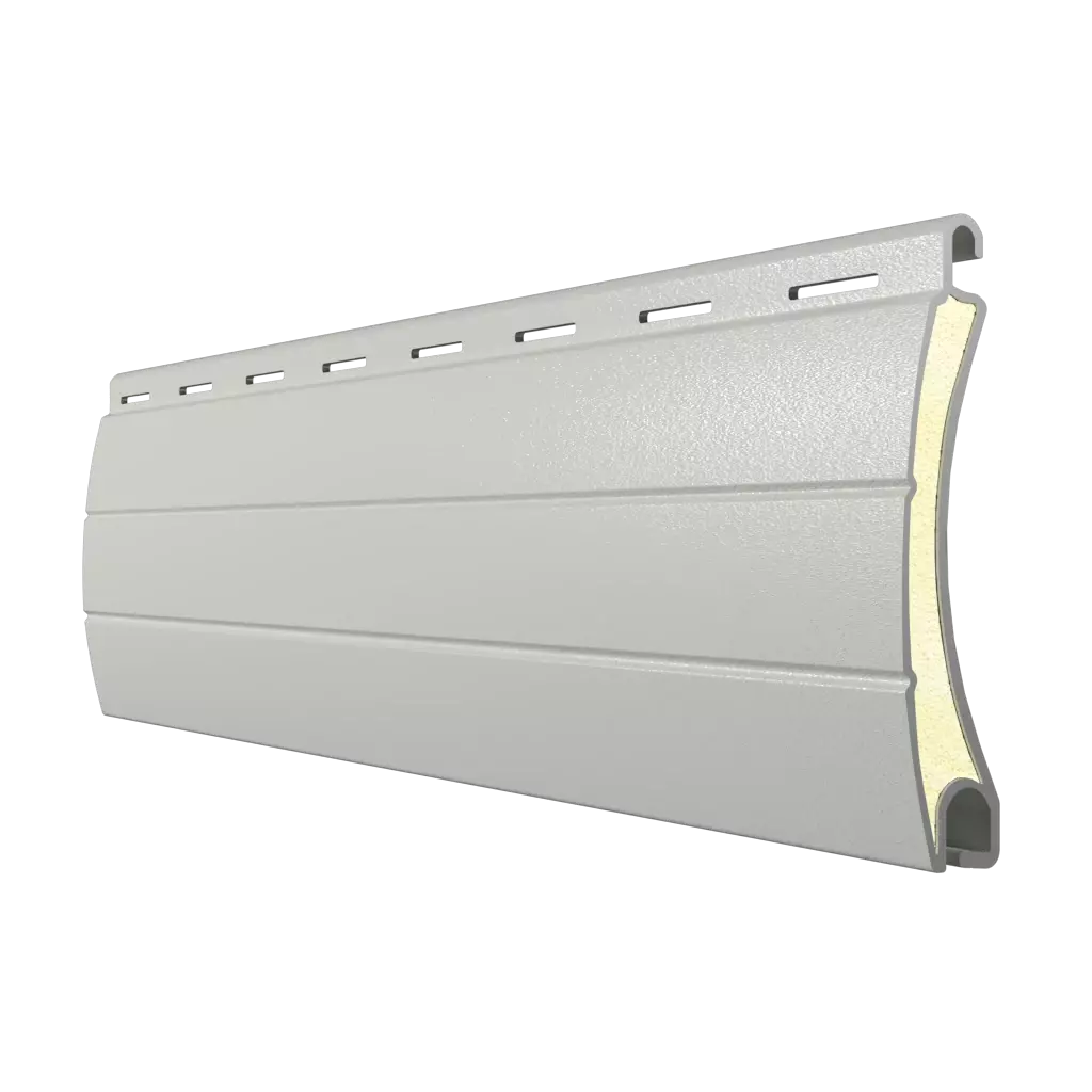 Gray windows window-accessories roller-shutters aluprof