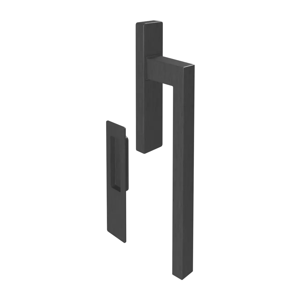 HS Dublin handle black brushed windows window-accessories handles hs-dublin handle-hs-dublin-black-brushed 