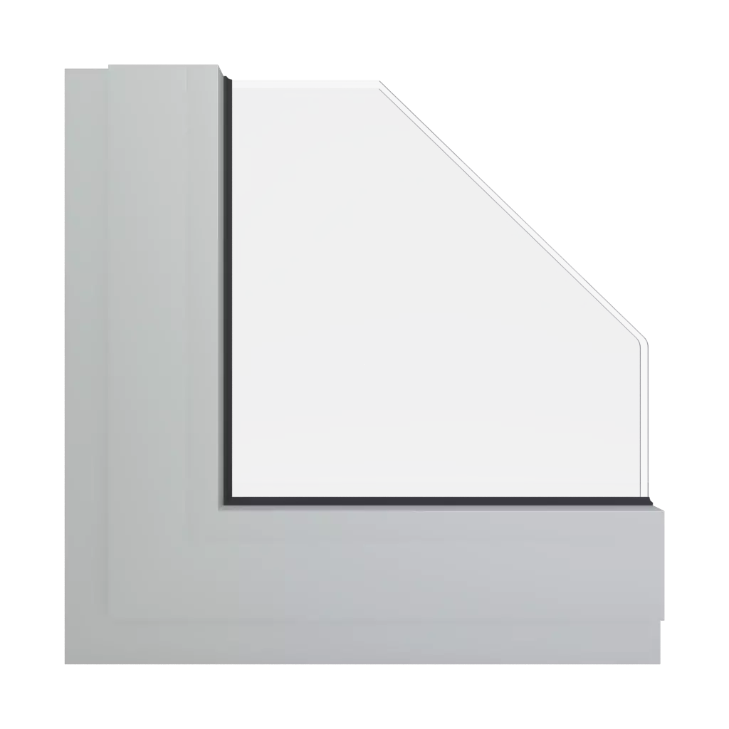 RAL 9018 Papyrus white windows window-color aluminum-ral ral-9018-papyrus-white interior