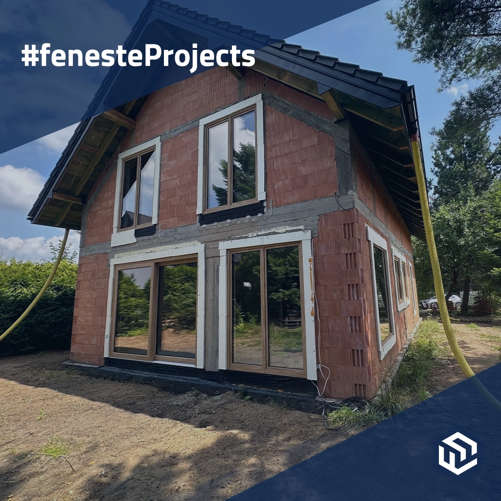 An intimate cottage among green trees 🎥 projects window-profiles pvc aluplast energeto-neo-md 